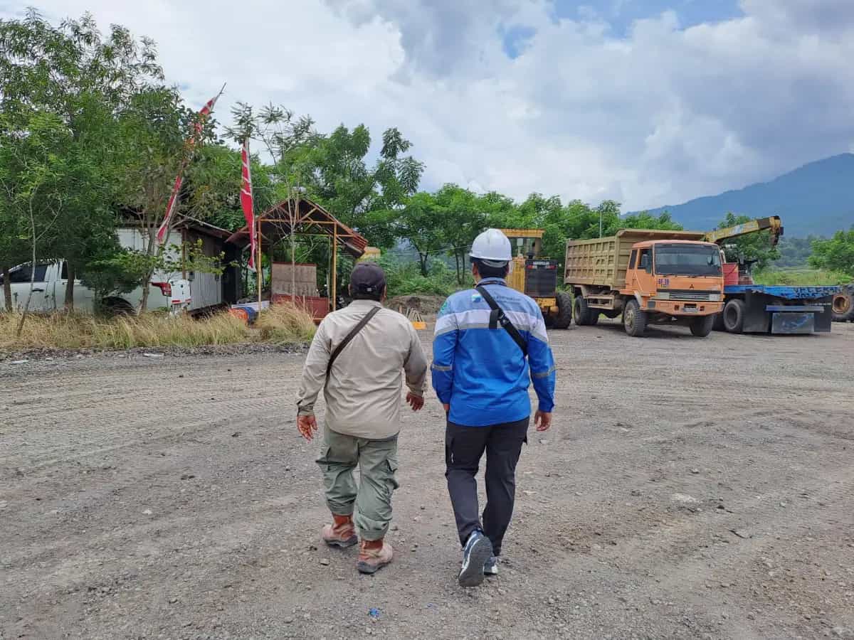 Kunjungan Lokasi Tambang Gempol