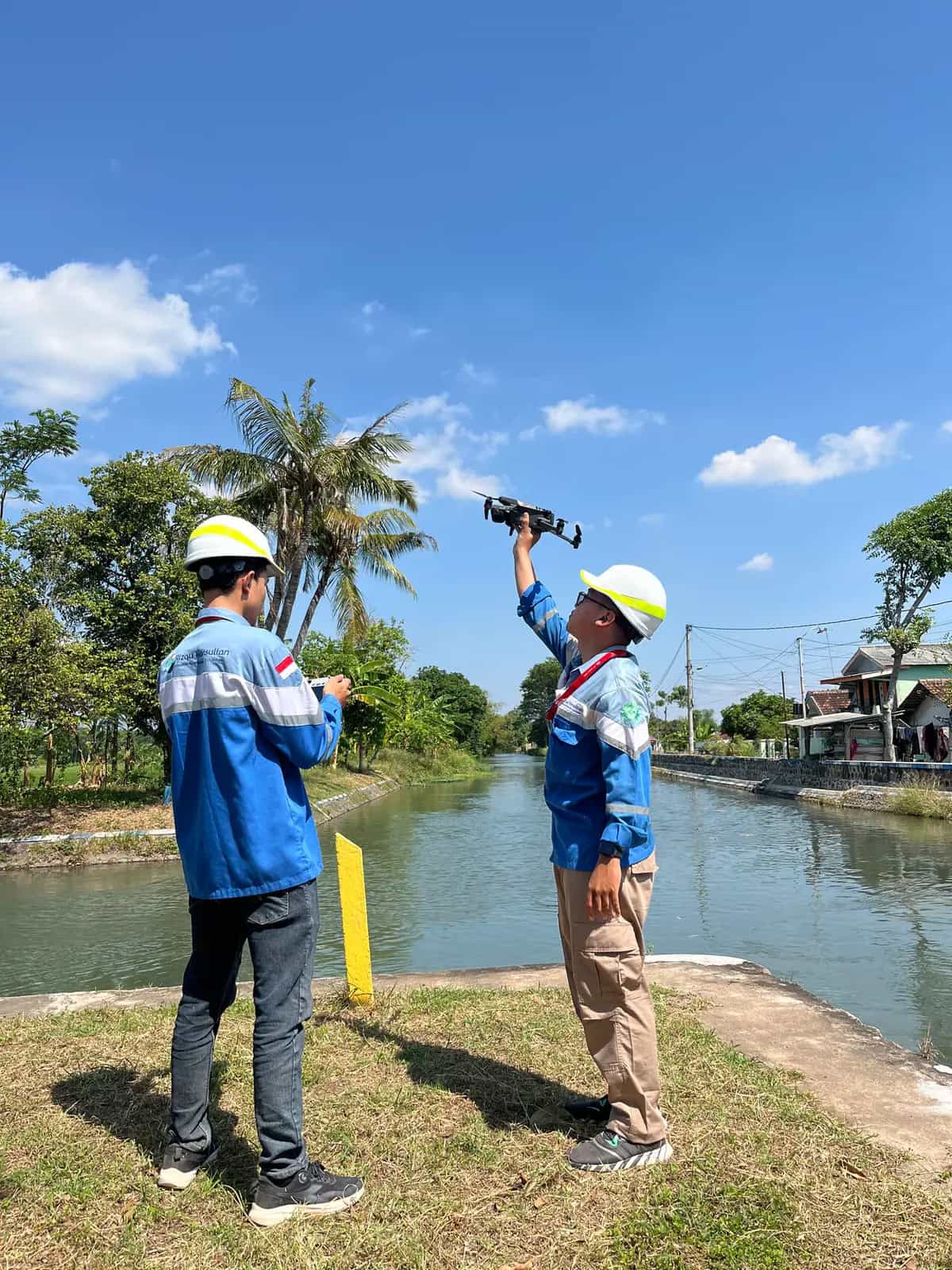 Survei Drone Saluran Irigasi