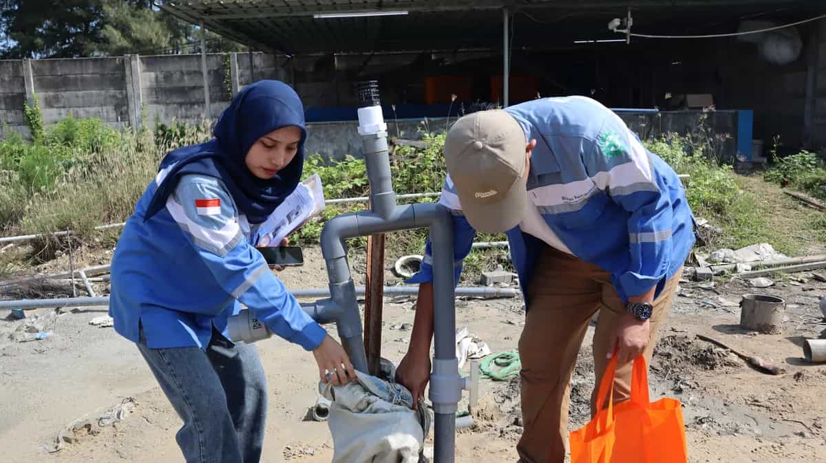 Pengecekan Sambungan Pipa